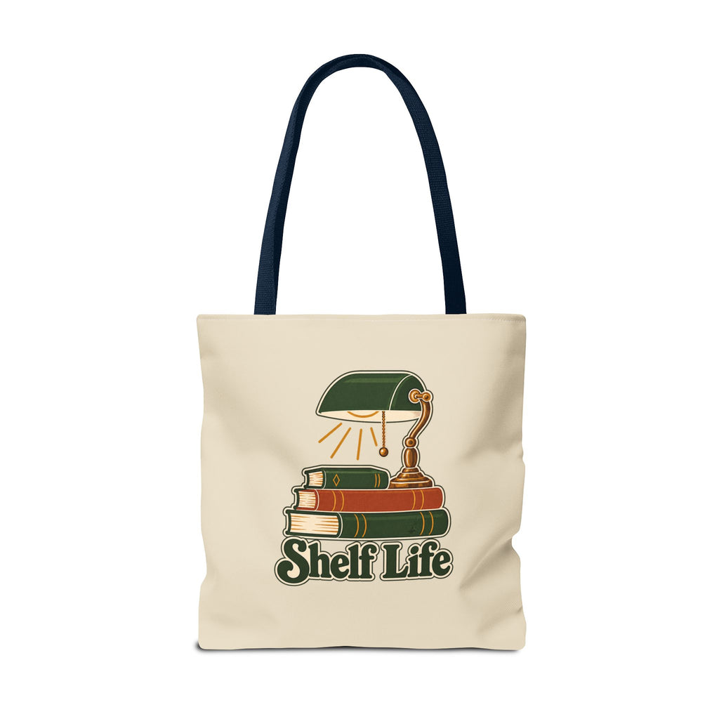 Meet Me in the Stacks Canvas Tote Bag