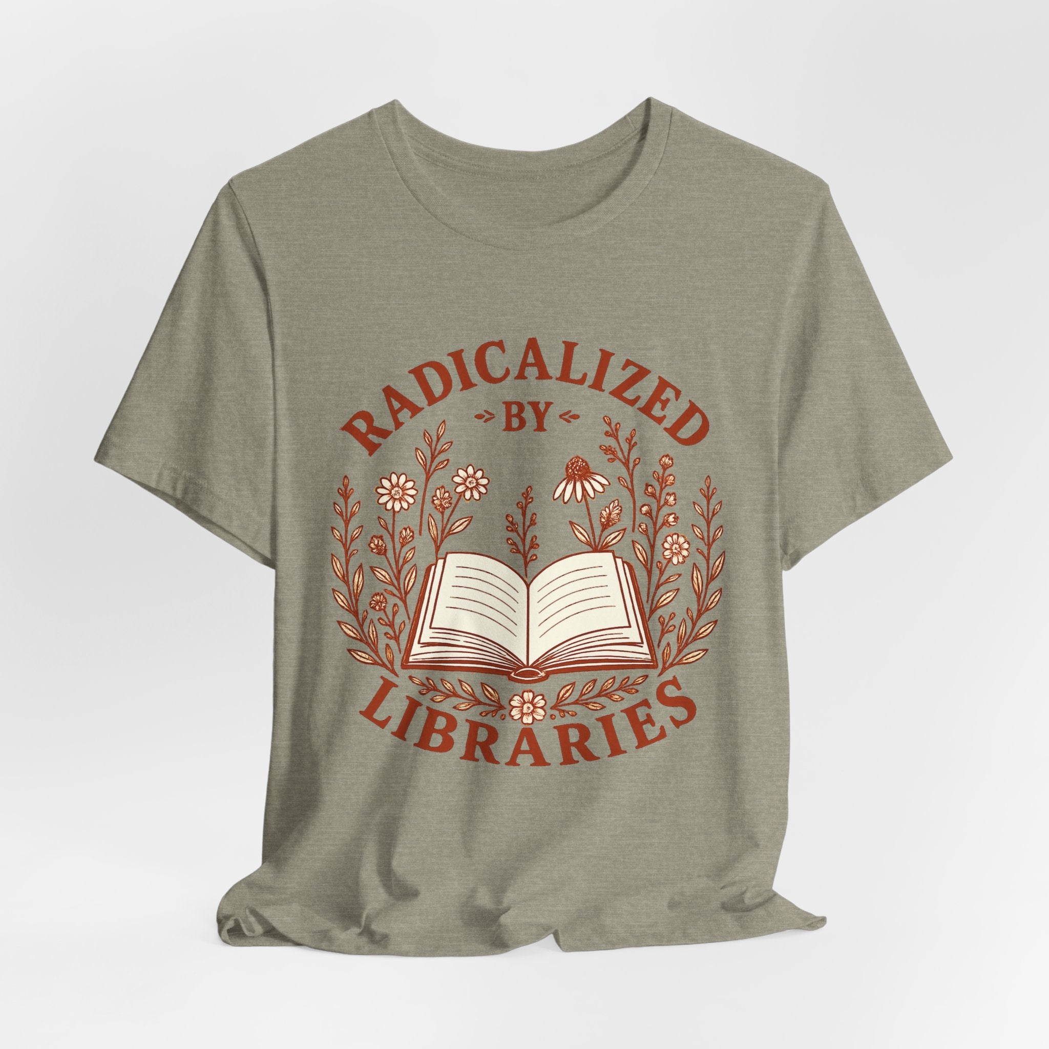 Radicalized by Libraries Graphic Tee