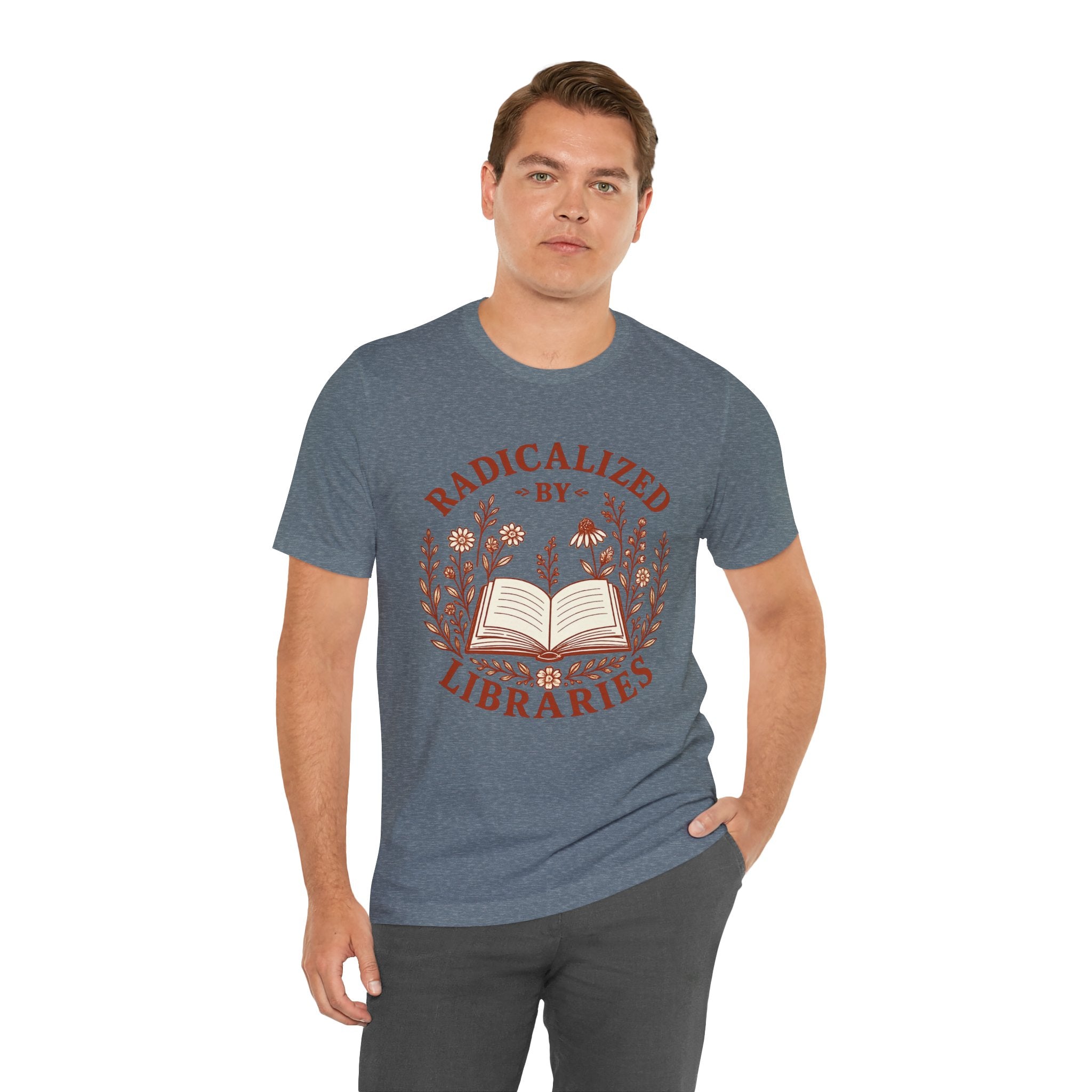 Radicalized by Libraries Graphic Tee