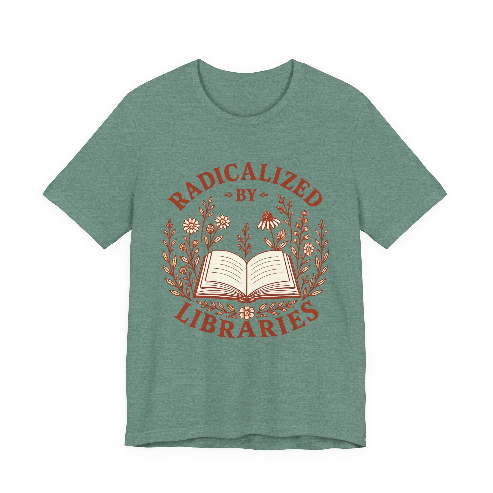 Radicalized by Libraries Graphic Tee