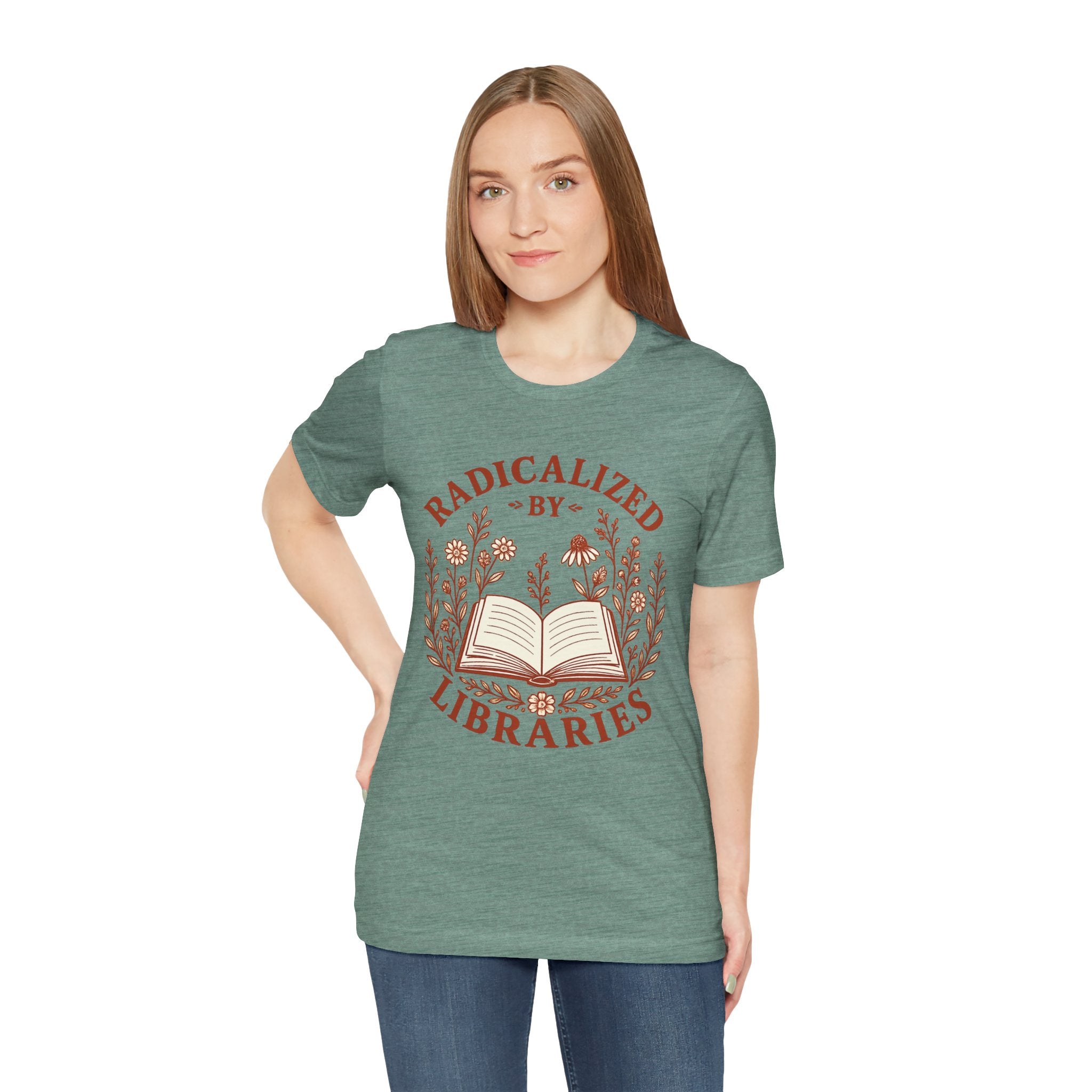 Radicalized by Libraries Graphic Tee
