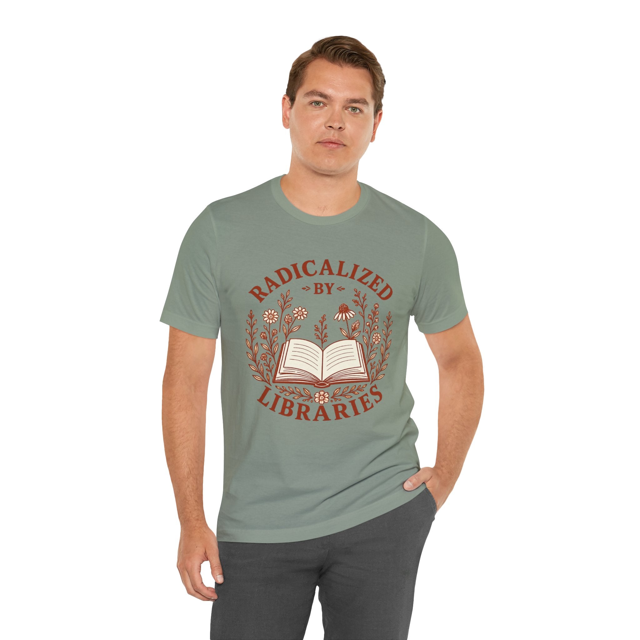 Radicalized by Libraries Graphic Tee