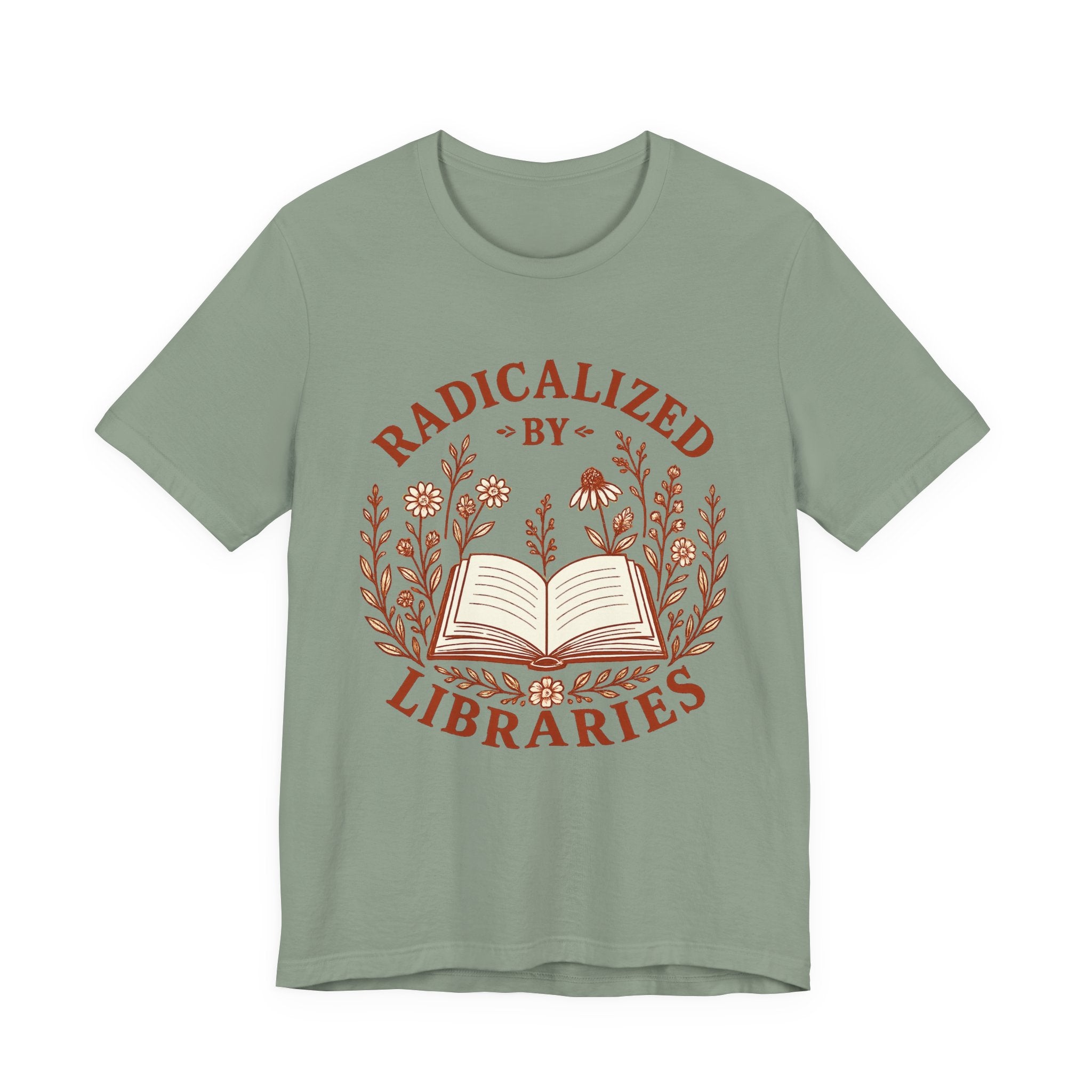 Radicalized by Libraries Graphic Tee