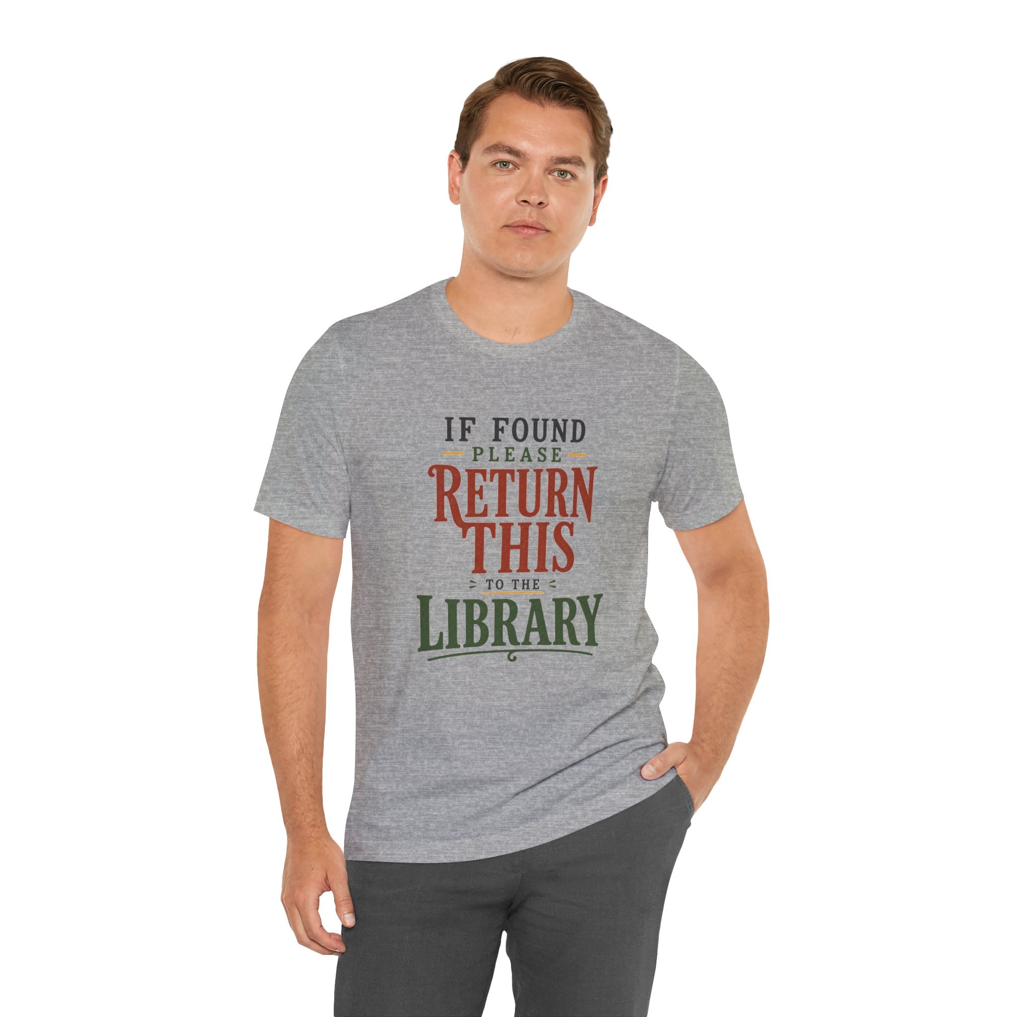If Found, Please Return This to the Library T-Shirt