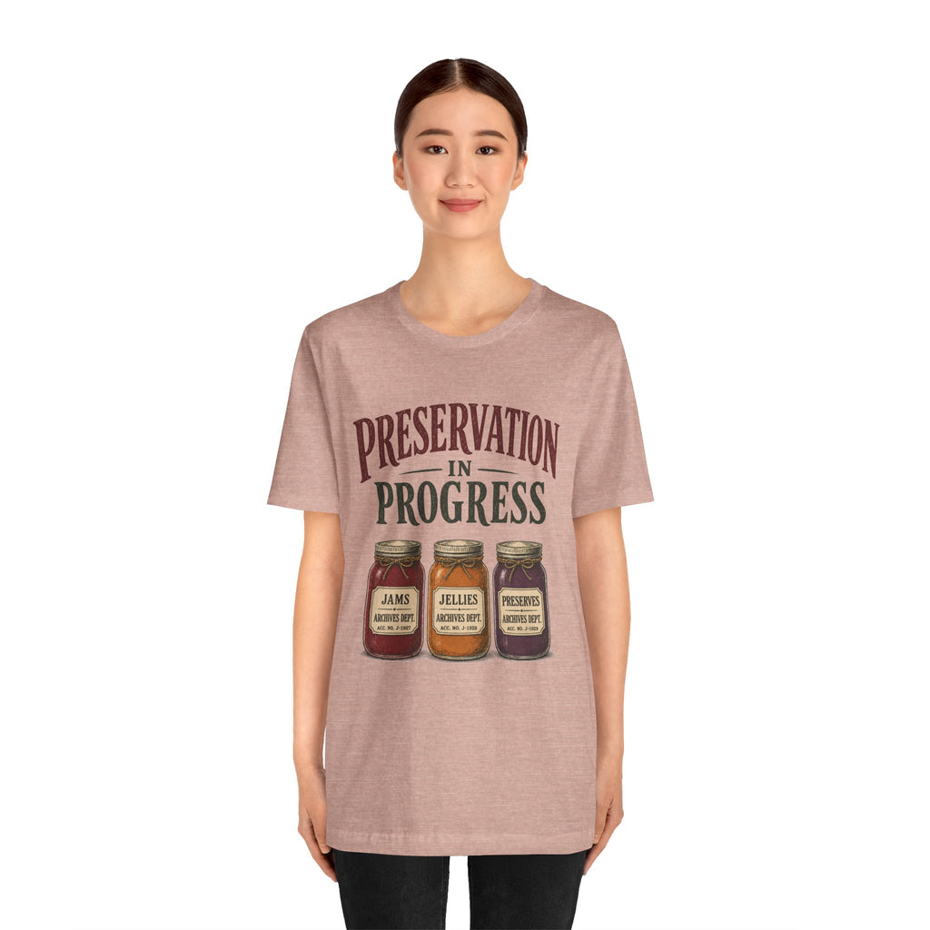 Preservation in Progress Archivist T-Shirt