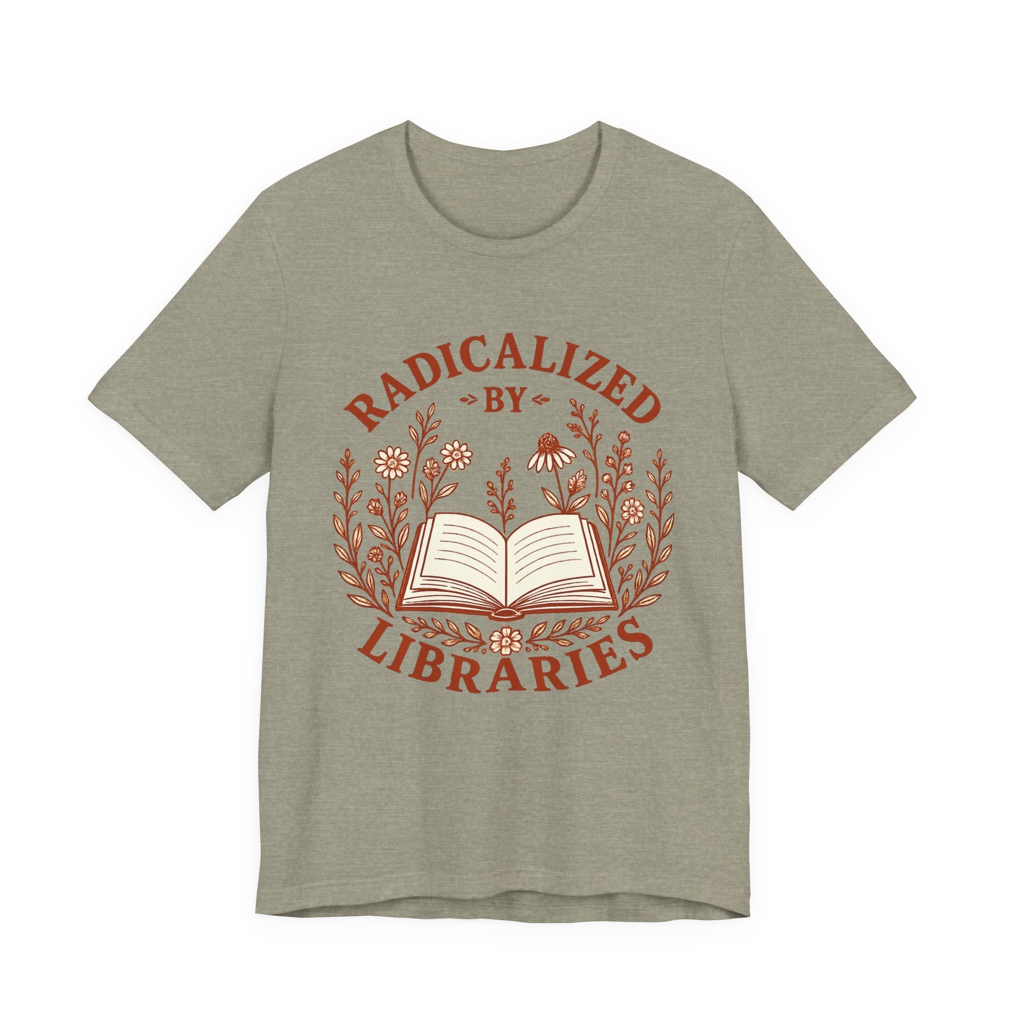 Radicalized by Libraries Graphic Tee
