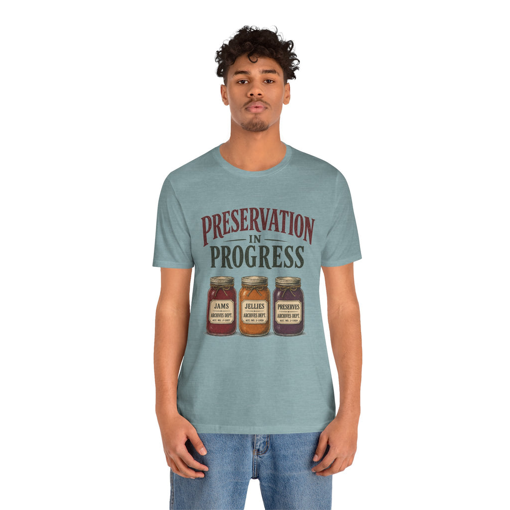 Preservation in Progress Archivist T-Shirt