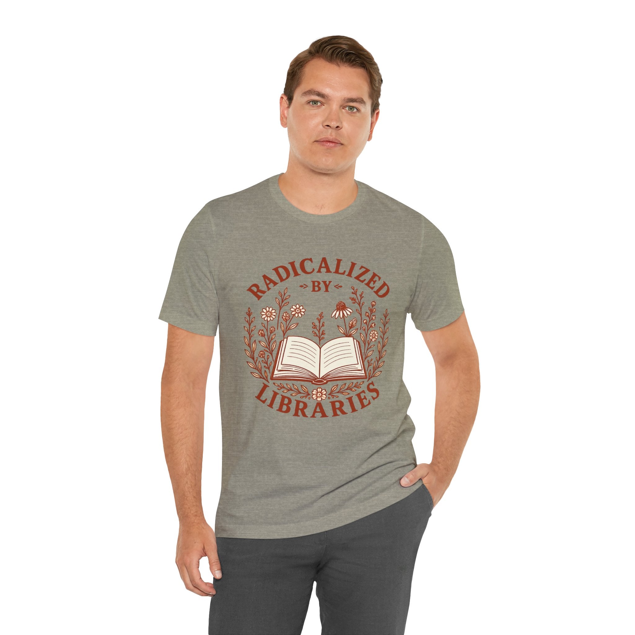 Radicalized by Libraries Graphic Tee