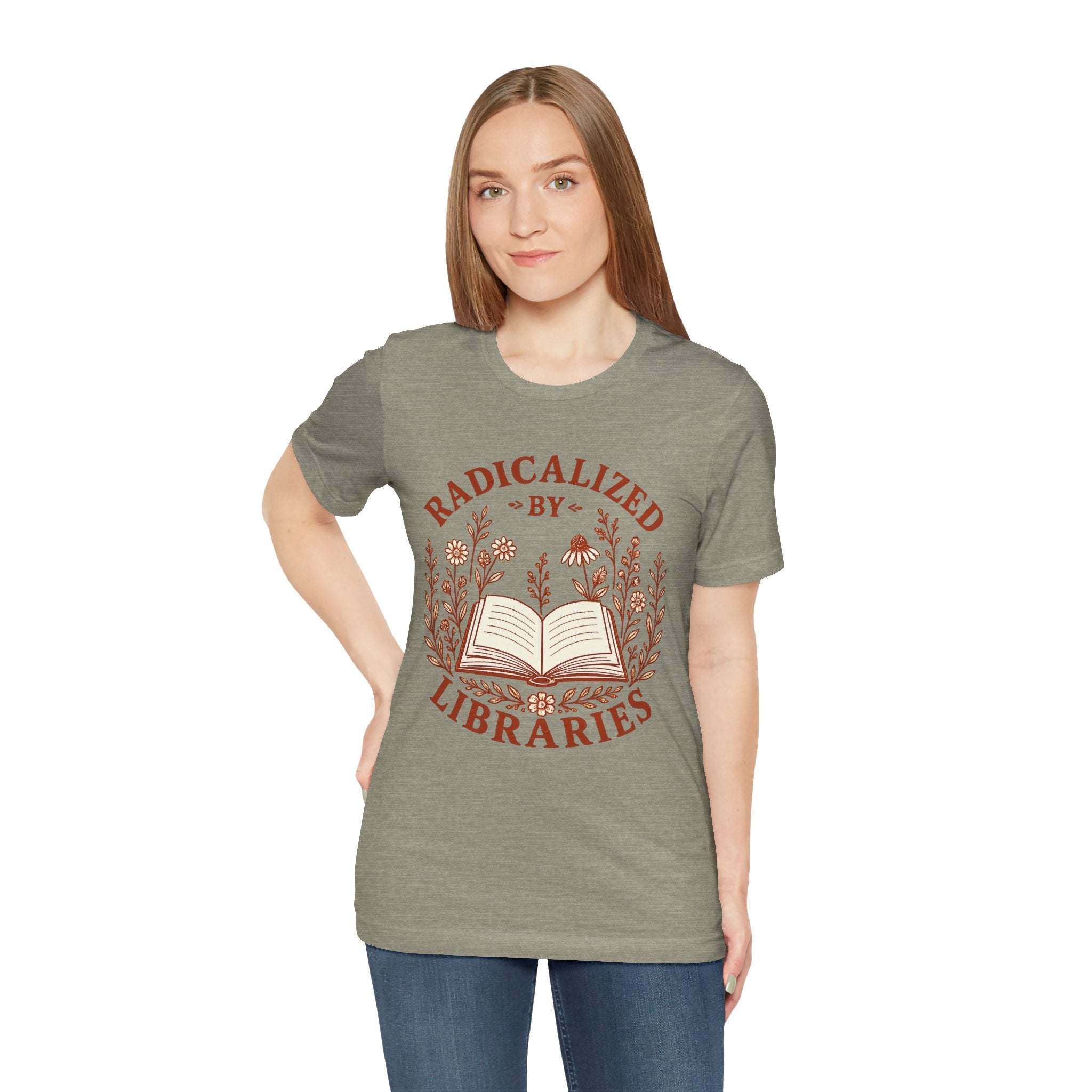 Radicalized by Libraries Graphic Tee