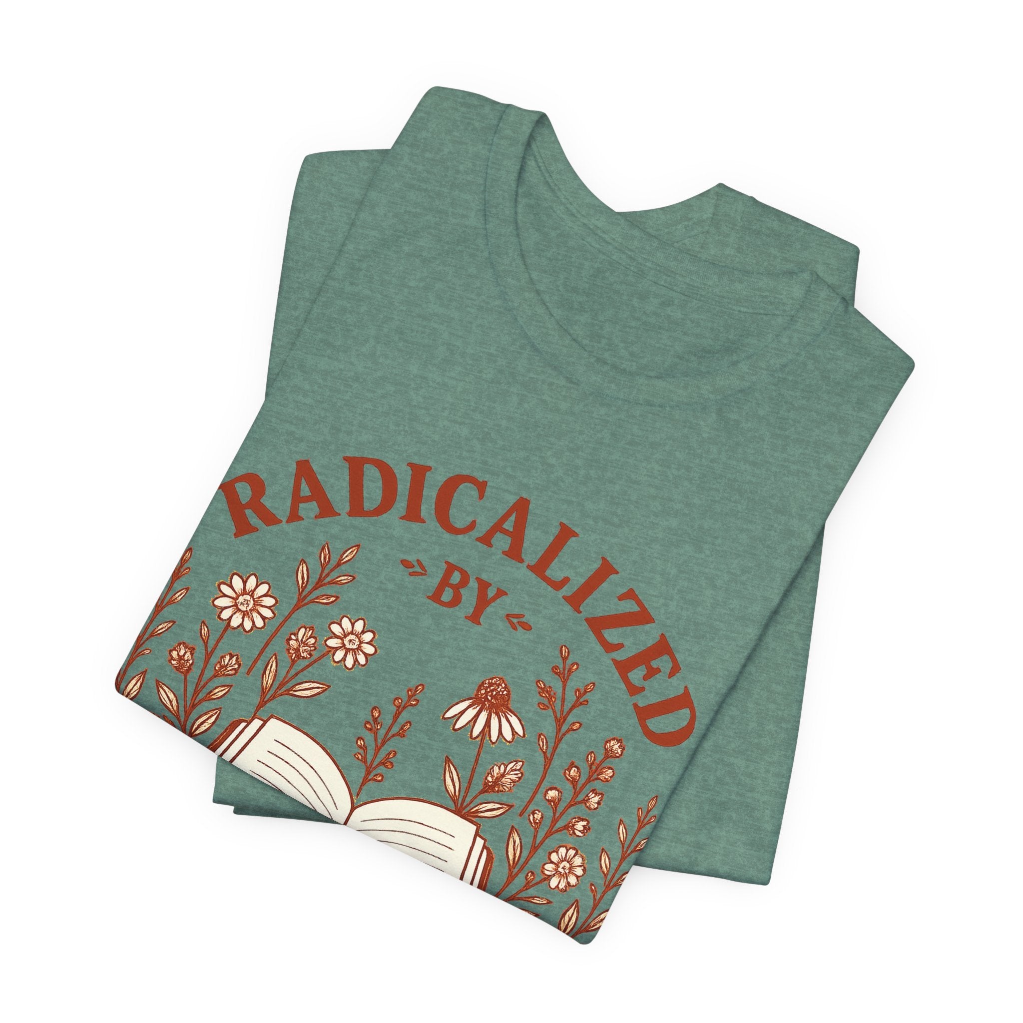 Radicalized by Libraries Graphic Tee