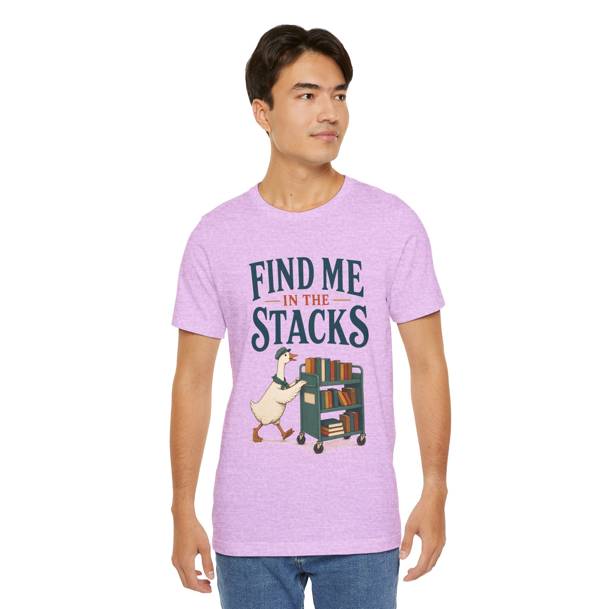 Find Me in the Stacks Librarian T-Shirt