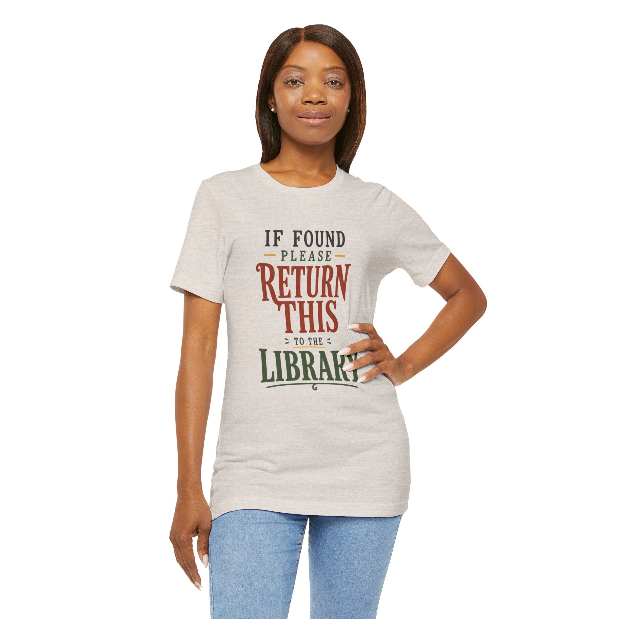 If Found, Please Return This to the Library T-Shirt