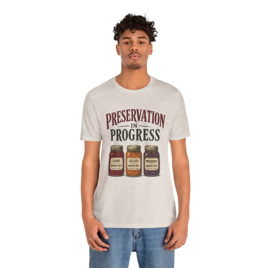 Preservation in Progress Archivist T-Shirt