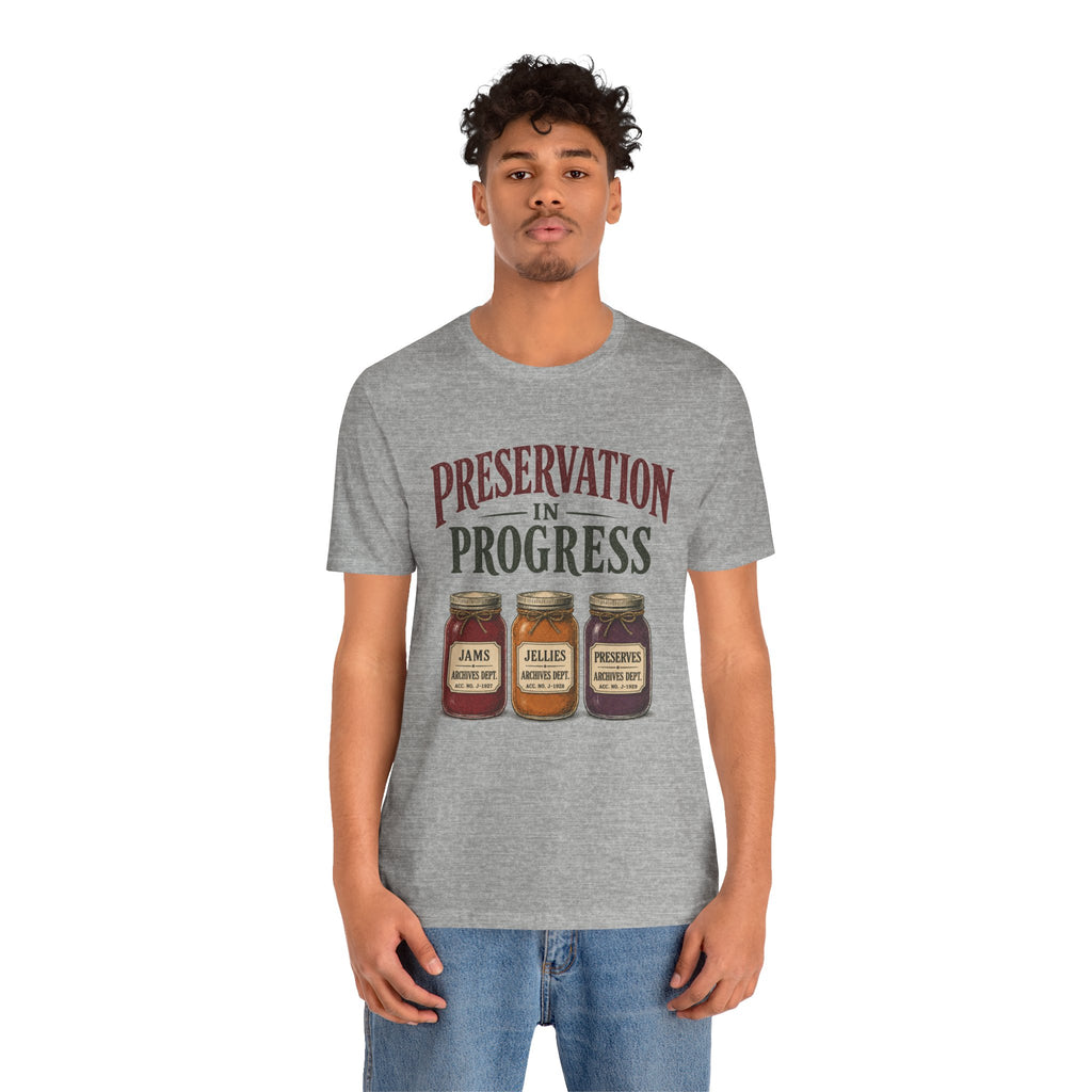 Preservation in Progress Archivist T-Shirt