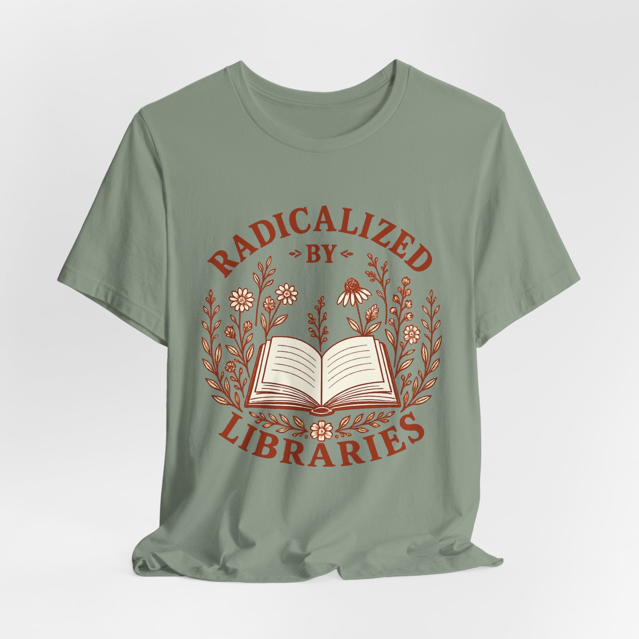 Radicalized by Libraries Graphic Tee
