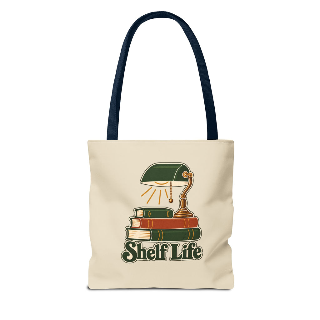 Meet Me in the Stacks Canvas Tote Bag
