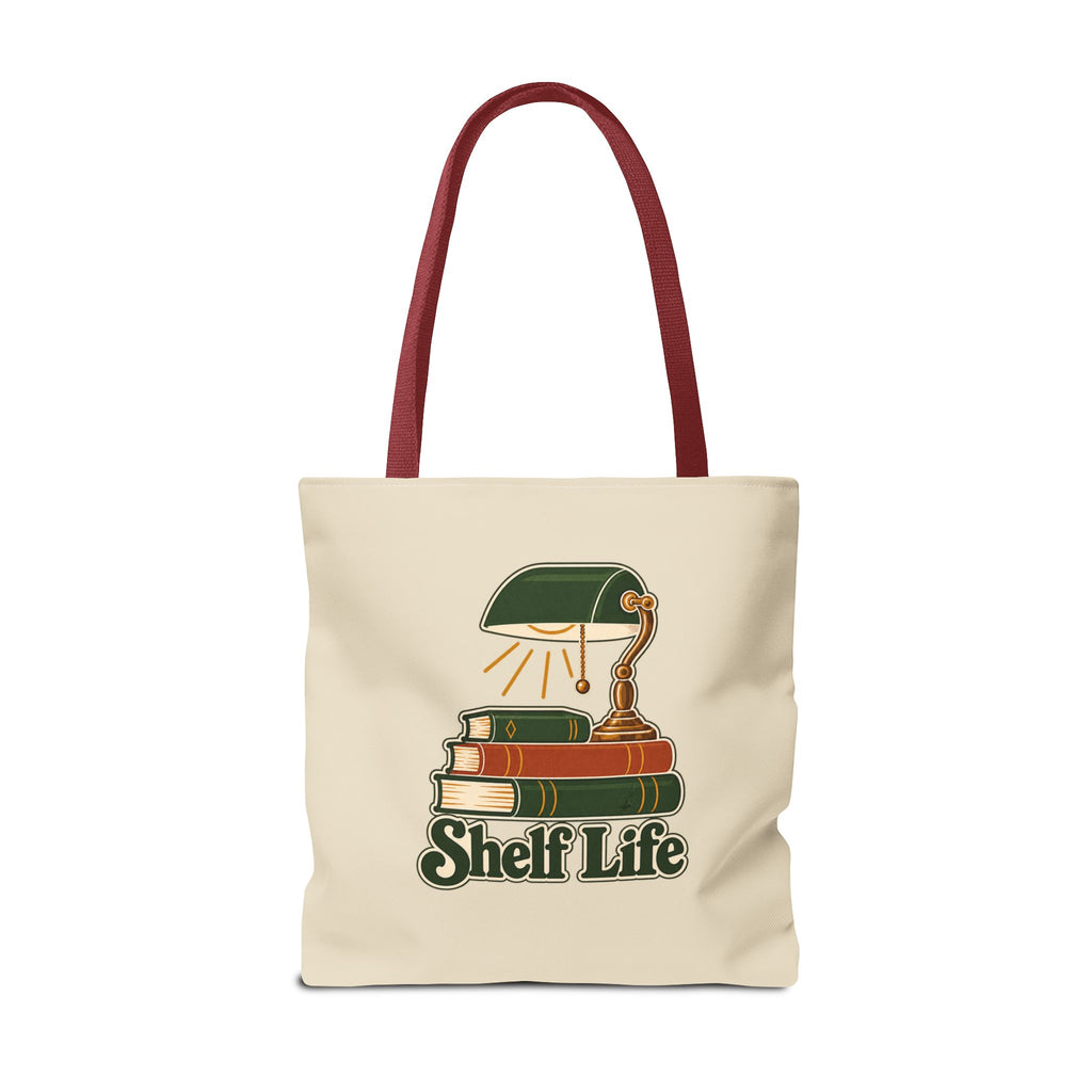 Meet Me in the Stacks Canvas Tote Bag