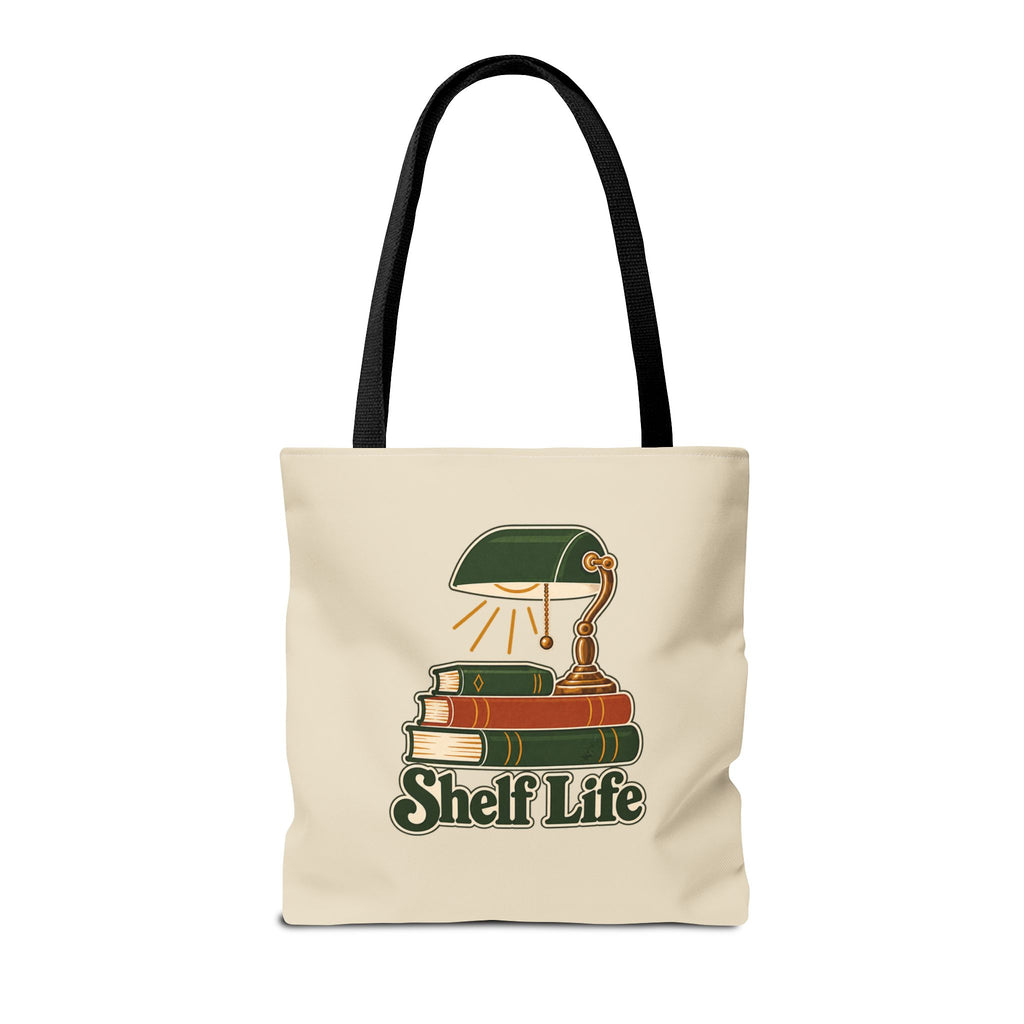 Meet Me in the Stacks Canvas Tote Bag
