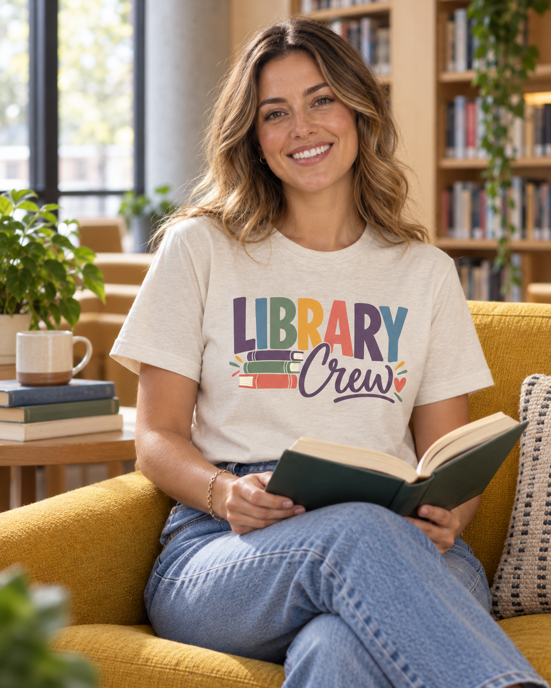 Stacks & Standards vintage-inspired librarian shirts, library graphic tees, and canvas book tote bags